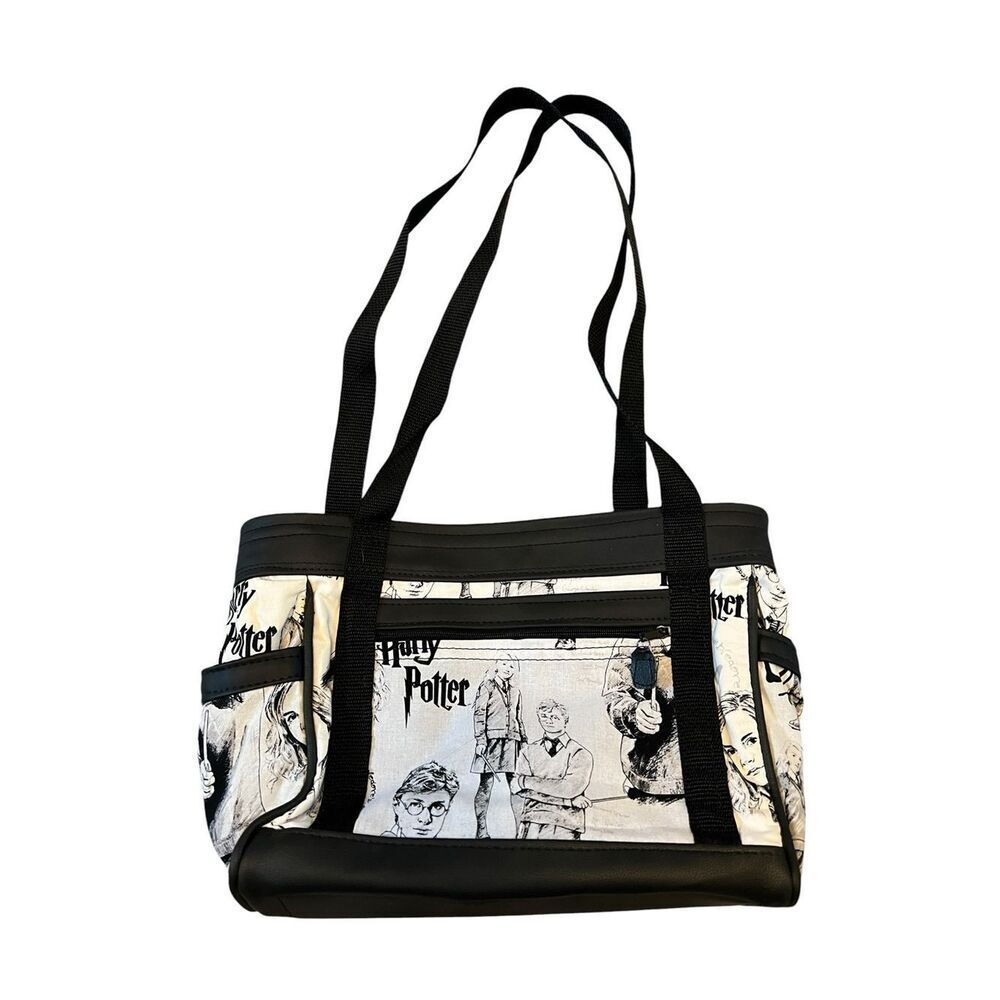 Black & White Harry Potter Character Tote Adorable!